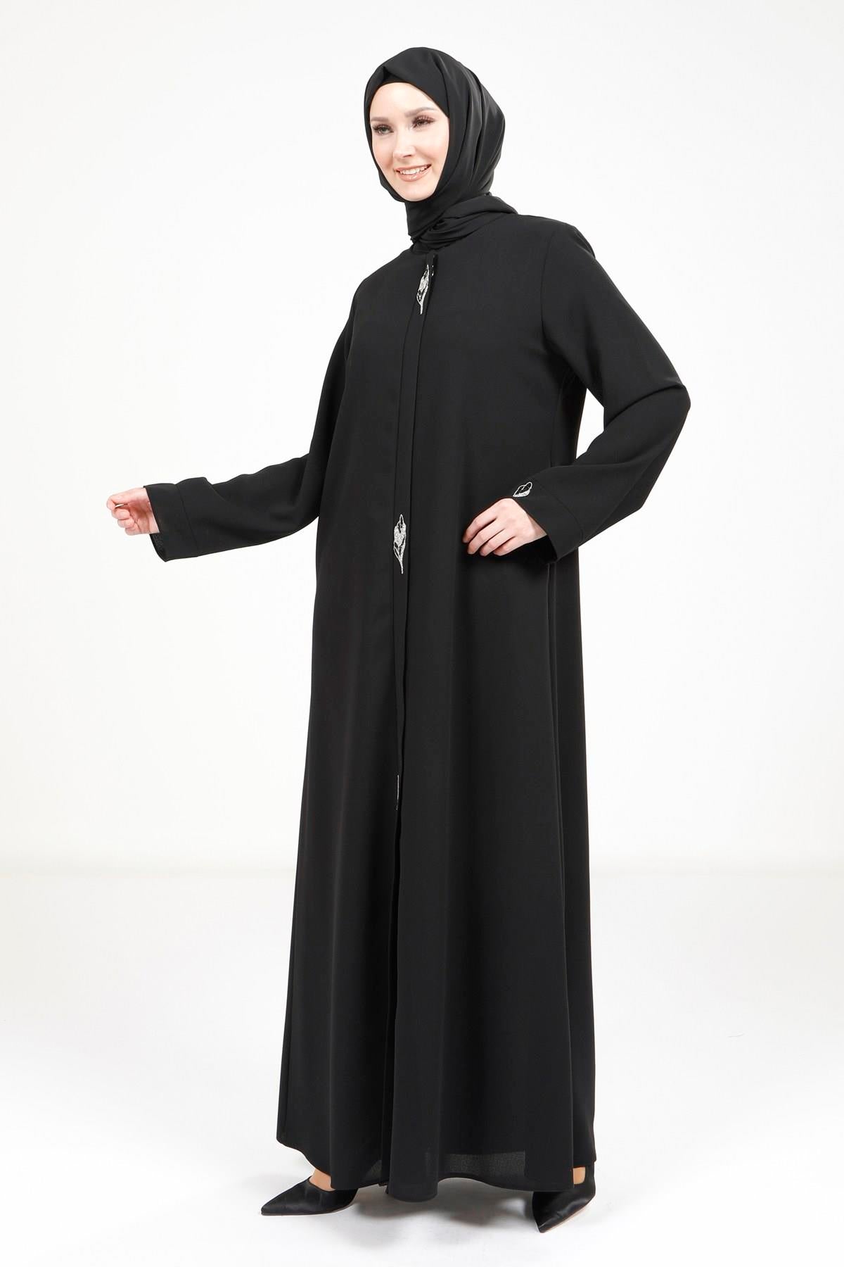 3487 Yaprak Ferace - SİYAH PETEK