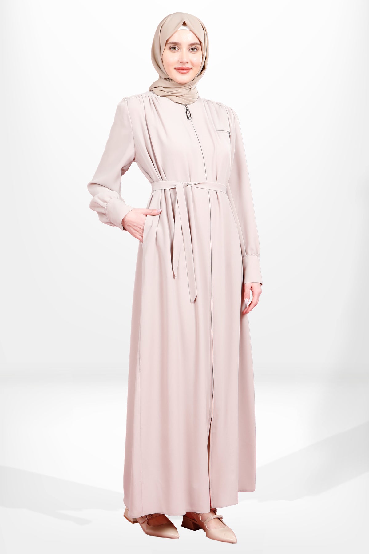 3923 Tokalı Ferace - Bej