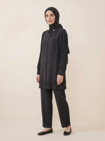 9650 İKİLİ TAKIM PLİSE - Siyah