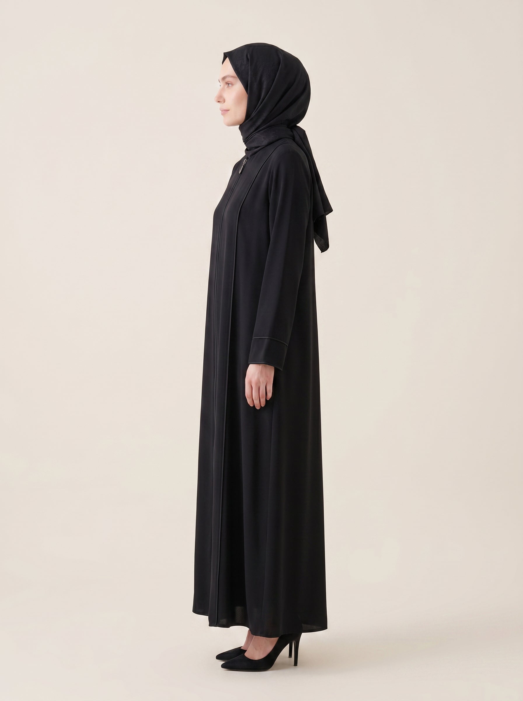 9735 Biyeli Ferace - Siyah